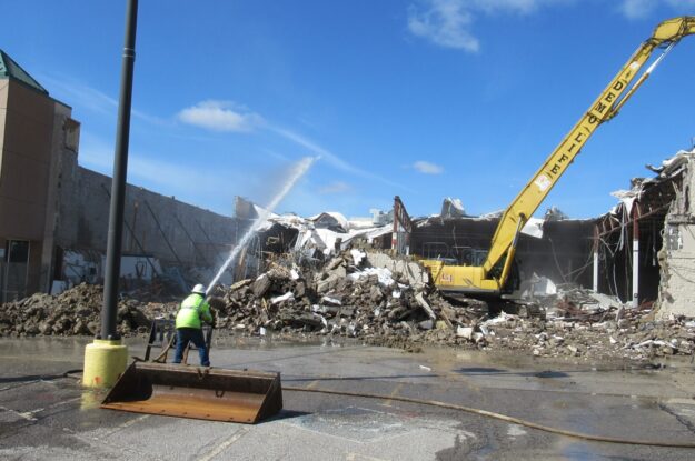 Demolition underway at America’s first Super Kmart